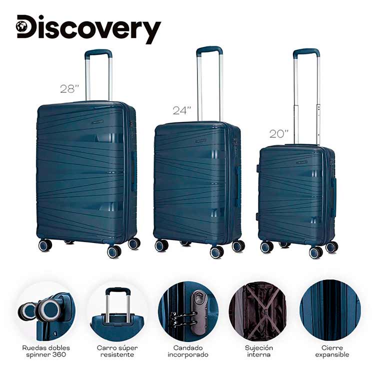 Set de valija discovery X 3 16088