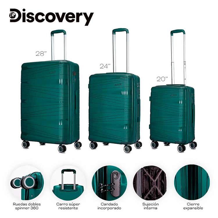 Set de valija discovery  X 3 16089