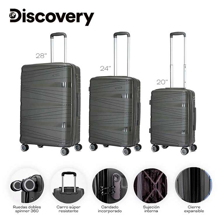 Set de valija discovery X 3 16090